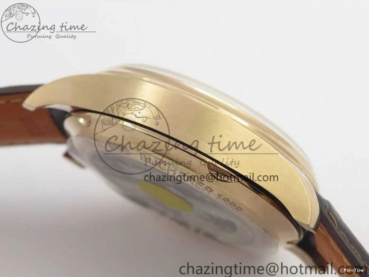 MIROTIME 0321 Lightweight Portugieser Chrono  42 IW390406 RG ZF 1:1 Best Edition White Dial on Brown Leather Strap A 7123